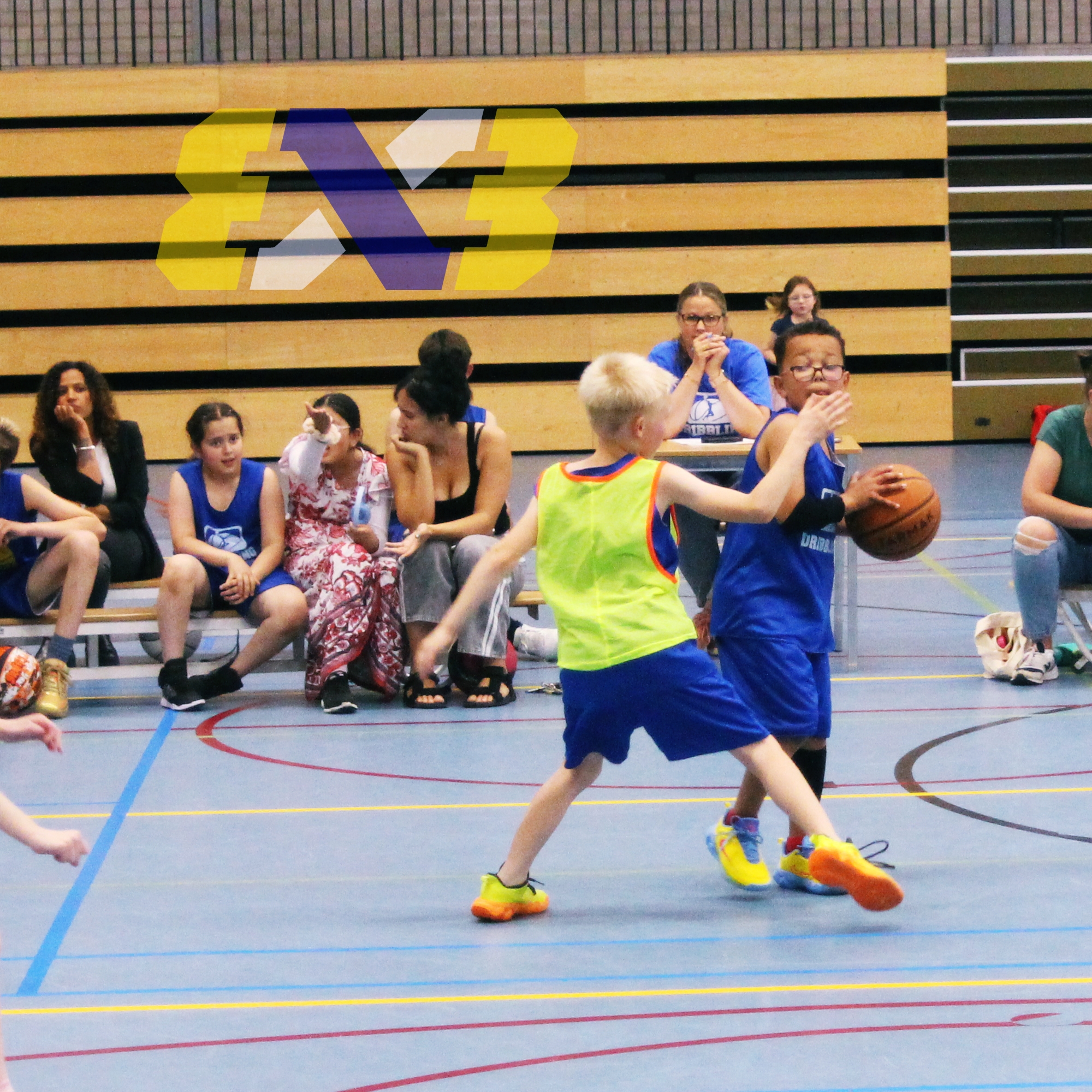 Dribbling Basketball school